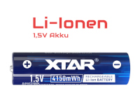 Lithium Akkus 1,5Volt