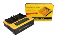 Dual LCD USB Ladegerät für Canon BP-911 BP-914 BP-915