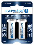 everActive Baby C LR14 pro alkaline 2er Pack