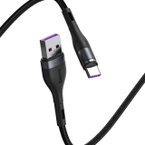 Magnetkabel USB - USB-C 5A 1m schwarz CATXC-NG1
