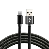 Kabel USB - lightning 1m 2,4A schwarz CBB-1IB