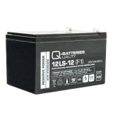 Q-Batt 12LS-12 F1 12V 12Ah Blei-Vlies-Akku AGM VRLA mit VdS
