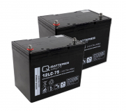 Sopur Power-Serie    2 x 12V/77Ah Batterie für Rollstuhl Elektromobil