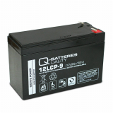 Q-Batteries 12LCP-9 12V 9Ah Blei Akku Zyklentyp AGM  Deep Cycle VRLA