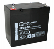 Q-Batt 12LS-55 12V 55Ah Blei-Vlies-Akku AGM VRLA