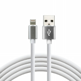 Kabel USB - lightning 1m 2,4A weiß CBS-1IW