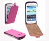 Flip Case für Samsung Galaxy S3 mini (i8190) dark-pink