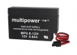 Multipower Blei-Akku MP0,8-12H (12V 800mAh) AGM VRLA