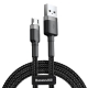 Kabel USB - microUSB 2,4A 1m