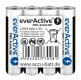 everActive Micro AAA LR03 pro alkaline 4er Pack