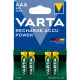 Varta Recharge Accu Power AAA 800 mAh (4er Blister)
