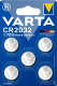 Varta CR2032 Lithium 3Volt 6032 im 5er Blister