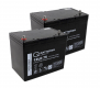 Orthopedia    2 x 12V/77Ah Batterie für Rollstuhl Elektromobil