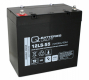 Q-Batt 12LS-55 12V 55Ah Blei-Vlies-Akku AGM VRLA