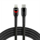 Kabel USB-C - lightning 1m LED CBB-1CIR